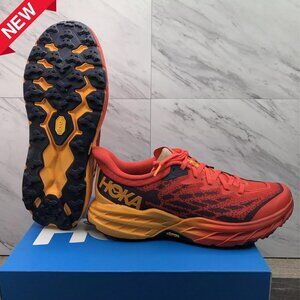 🆕HOT ITEM, HOKA Men's Speedgoat 5 Trail Running Shoes, Fiesta For Men